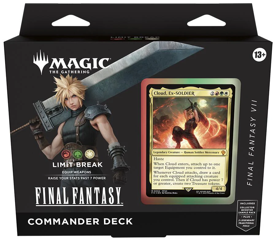 Magic: The Gathering - Commander: FINAL FANTASY - FINAL FANTASY Commander Deck - FINAL FANTASY VII Limit Break
