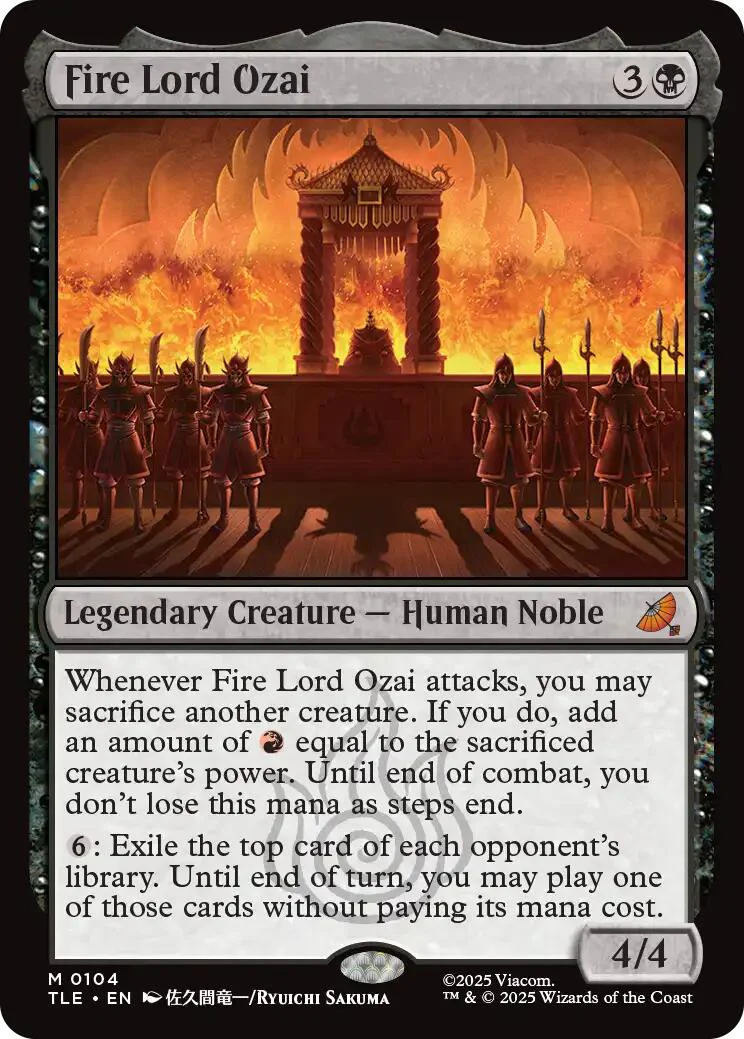 Fire Lord Ozai - 104 - (Avatar: The Last Airbender: Eternal-Legal)