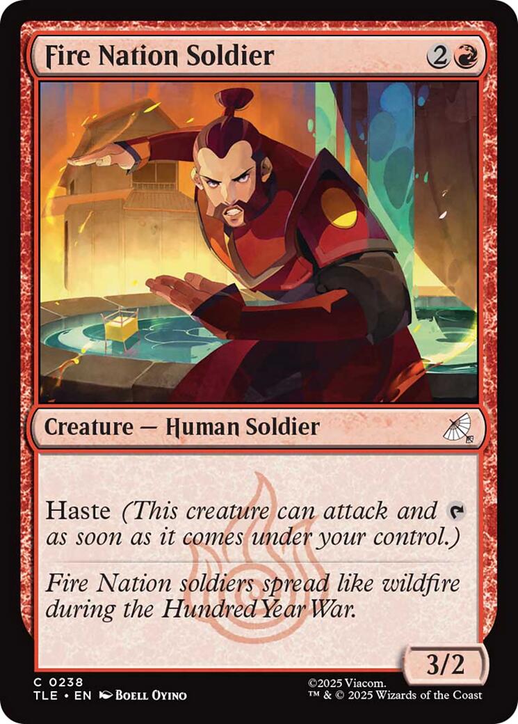 Fire Nation Soldier (0238) - 238 - (Avatar: The Last Airbender: Eternal-Legal)