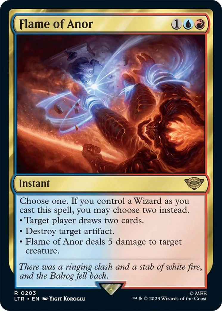 Flame of Anor - 203 - (Universes Beyond: The Lord of the Rings: Tales of Middle-earth)