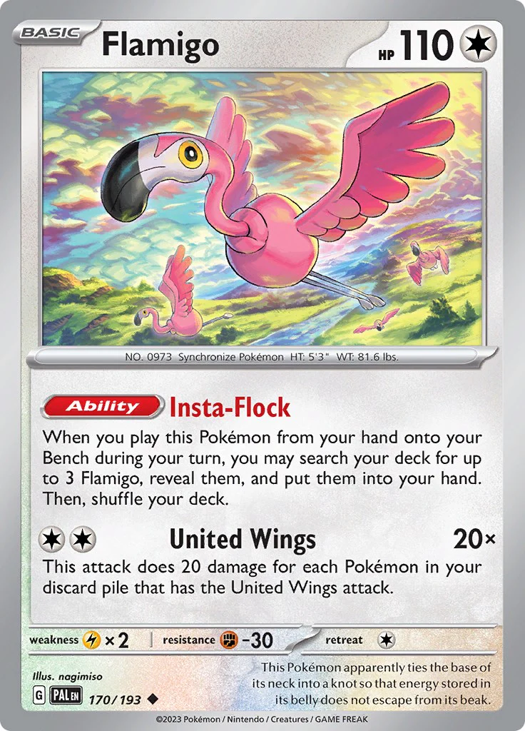Flamigo - 170/193 - (SV02: Paldea Evolved)