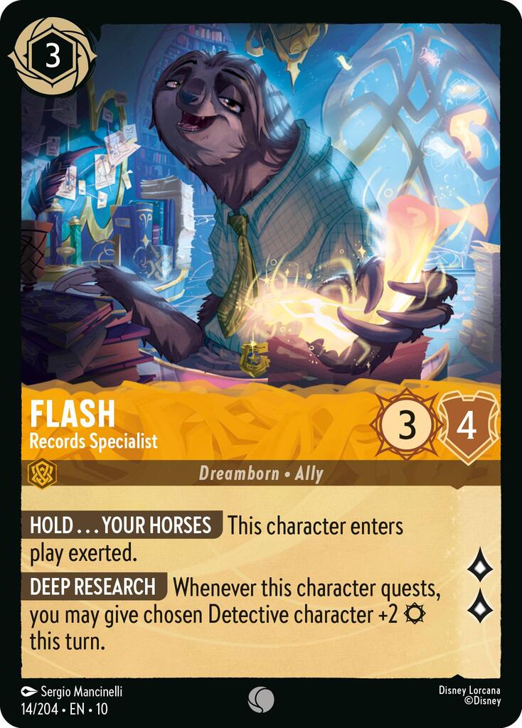 Flash - Records Specialist - 14/204 - (Whispers in the Well)