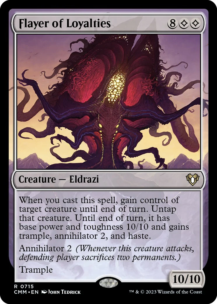 Flayer of Loyalties - 715 - (Commander Masters)
