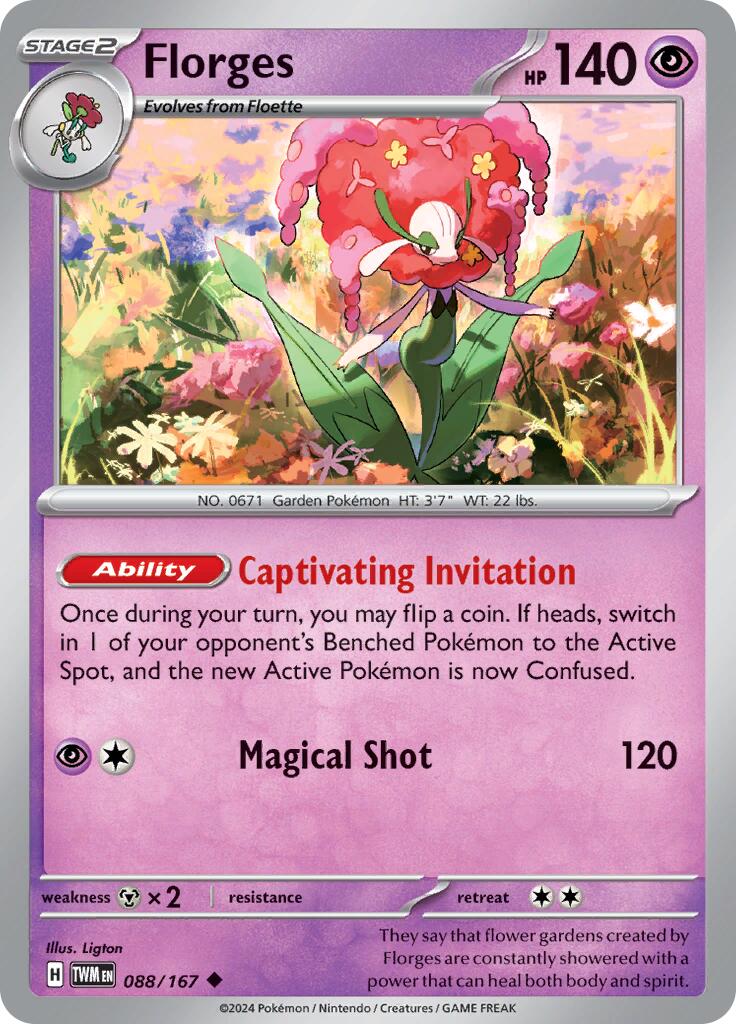Florges - 088/167 - (SV06: Twilight Masquerade)