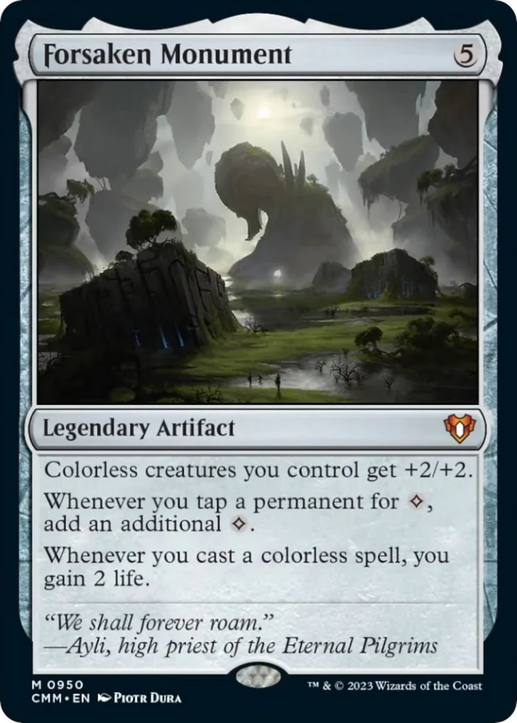 Forsaken Monument - 950 - (Commander Masters)