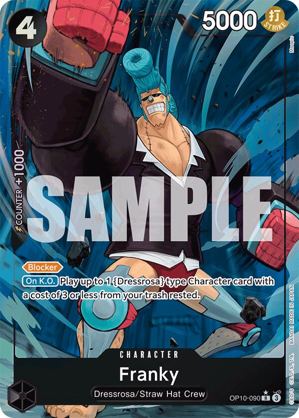 Franky (090) (Parallel) - OP10-090 - (Royal Blood)