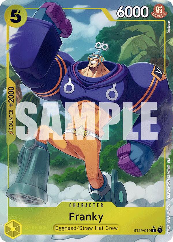 Franky (Full Art) - ST29-010 - (Starter Deck 29: Egghead)