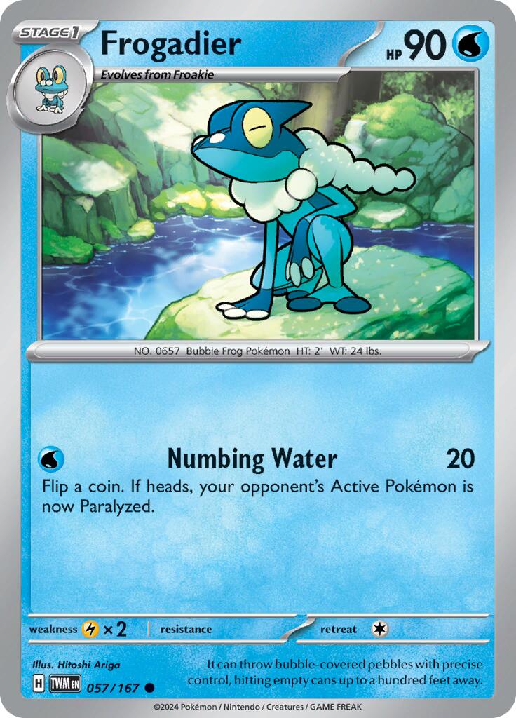 Frogadier - 057/167 - (SV06: Twilight Masquerade)