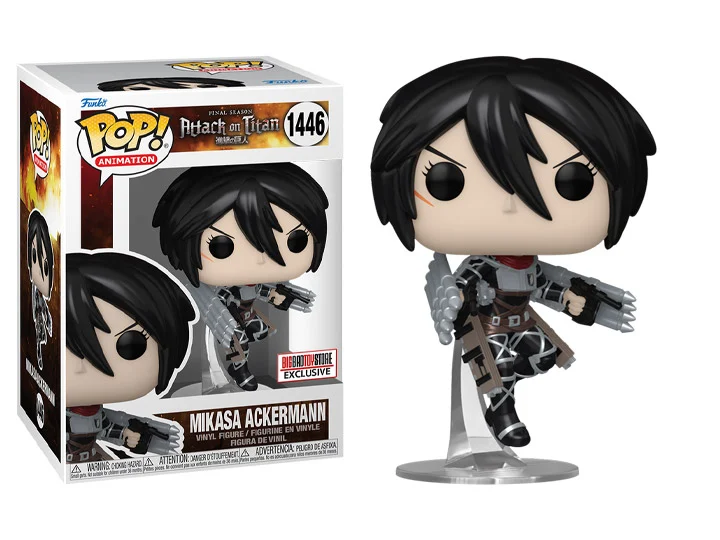 Funko Pop! Animation: Attack on Titan - Mikasa Ackermann #1446