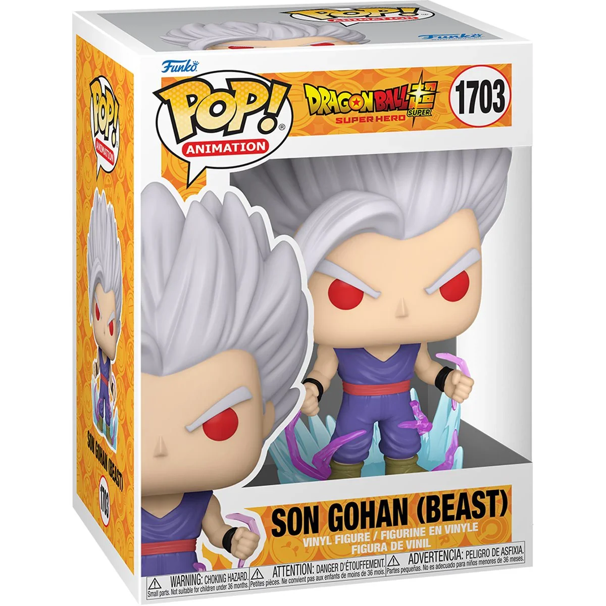 Funko Pop! Animation: Dragon Ball Super - Son Gohan (Beast) #1703