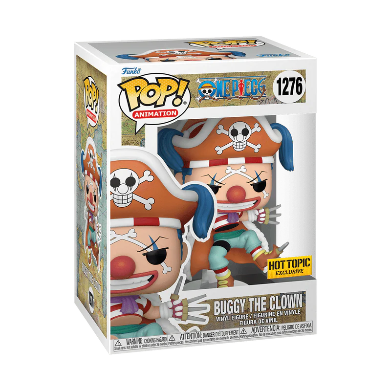 Funko Pop!: One Piece - Buggy the Clown #1276