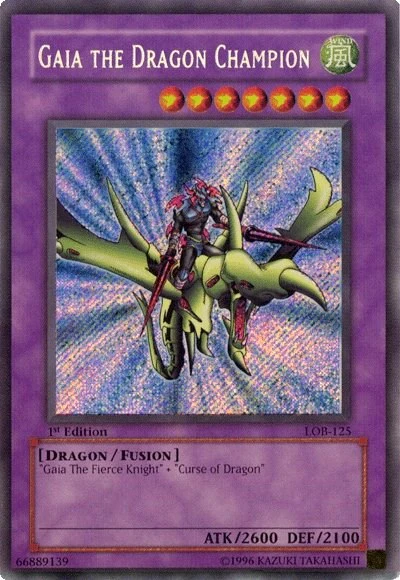 Gaia the Dragon Champion [LOB - LOB-125]