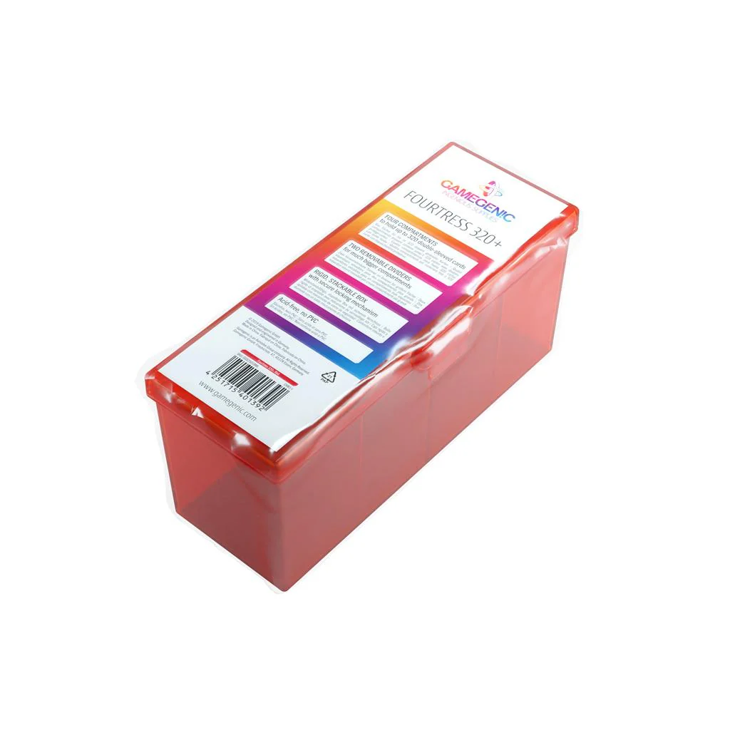 Gamegenic: Deck Box - Fourtress 320+ (Red) - Image 6