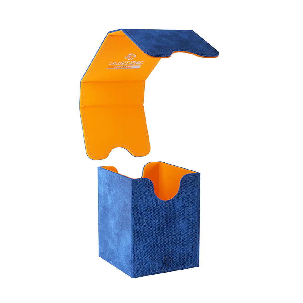 Game Genic Deck Box: Squire 100+ XL Convertible (Blue/Orange) - Image 5