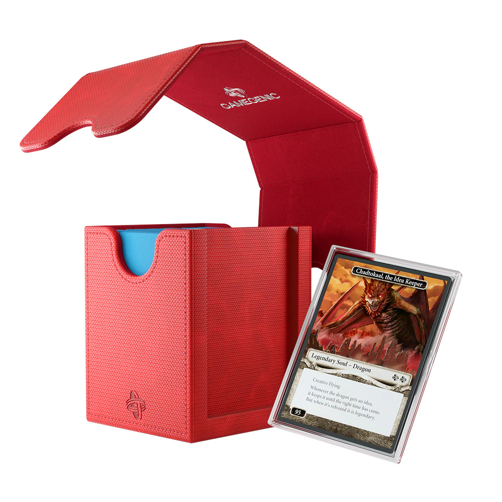 Gamegenic Deck Box: Squire PLUS 100+ XL Convertible (Red) - Image 6