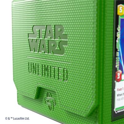 Gamegenic Deck Box: Star Wars Unlimited - Deck Pod - Green - Image 2