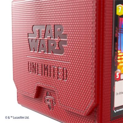 Gamegenic Deck Box: Star Wars Unlimited - Deck Pod - Red - Image 2