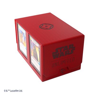 Gamegenic Deck Box: Star Wars Unlimited - Double Deck Pod - Red - Image 2