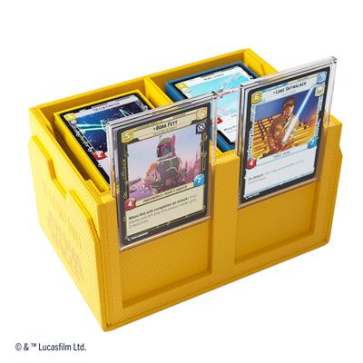 Gamegenic Deck Box: Star Wars Unlimited - Double Deck Pod - Yellow - Image 2