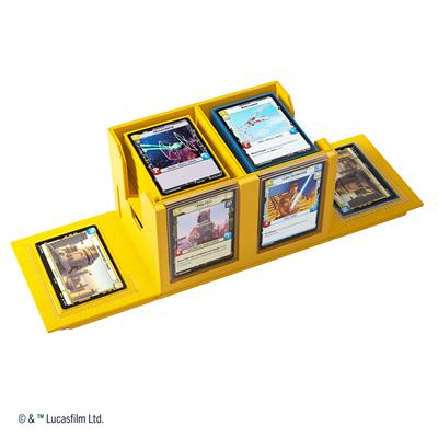 Gamegenic Deck Box: Star Wars Unlimited - Double Deck Pod - Yellow - Image 3