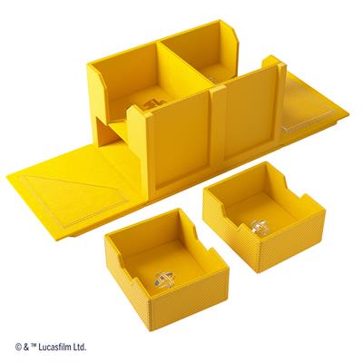 Gamegenic Deck Box: Star Wars Unlimited - Double Deck Pod - Yellow - Image 4