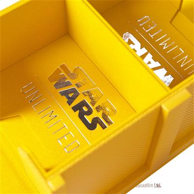 Gamegenic Deck Box: Star Wars Unlimited - Double Deck Pod - Yellow - Image 5