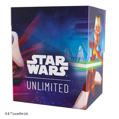 Gamegenic Deck Box: Star Wars Unlimited - Soft Crate - Ahsoka Tano/General Grievous - Image 5