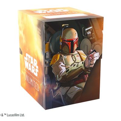 Gamegenic Deck Box: Star Wars Unlimited - Soft Crate - Boba Fett/Fett's Firespray