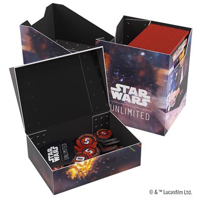 Gamegenic Deck Box: Star Wars Unlimited - Soft Crate - Han Solo/Millennium Falcon - Image 3