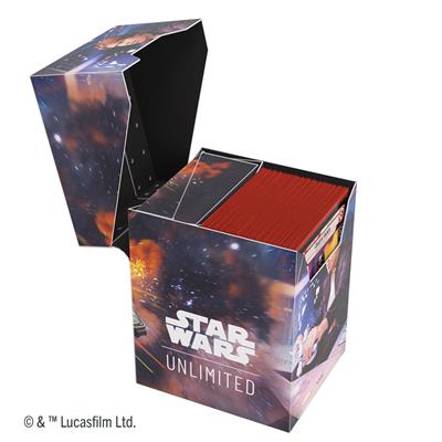 Gamegenic Deck Box: Star Wars Unlimited - Soft Crate - Han Solo/Millennium Falcon - Image 5