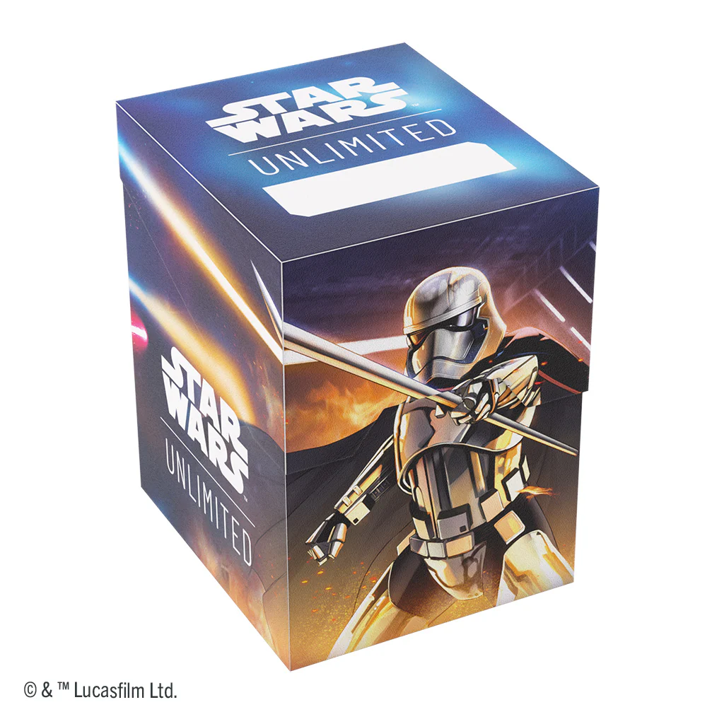 Gamegenic Deck Box: Star Wars Unlimited - Soft Crate - Captain Phasma/Storm Trooper - Image 2