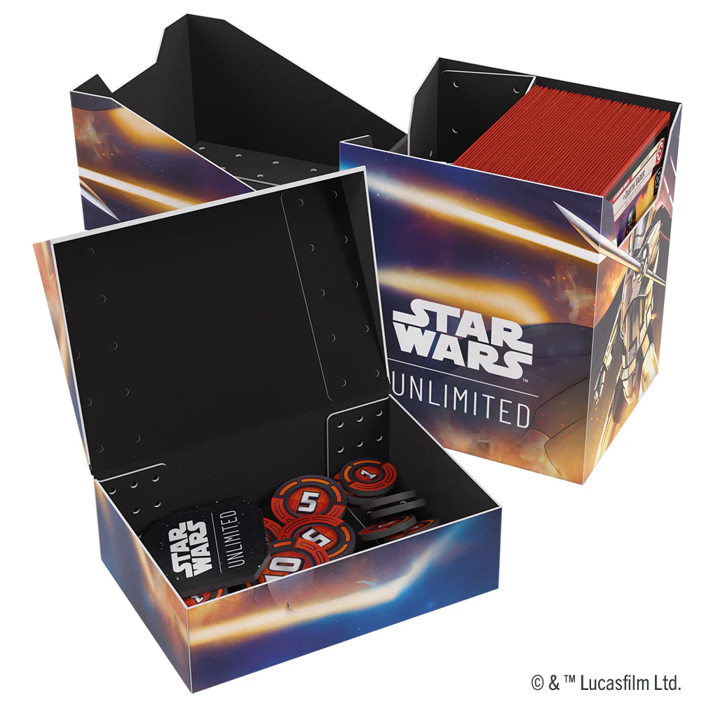 Gamegenic Deck Box: Star Wars Unlimited - Soft Crate - Captain Phasma/Storm Trooper - Image 3