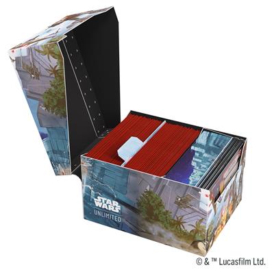 Gamegenic Deck Box: Star Wars Unlimited - Twin Suns Soft Crate - Battle of Scarif - Image 3