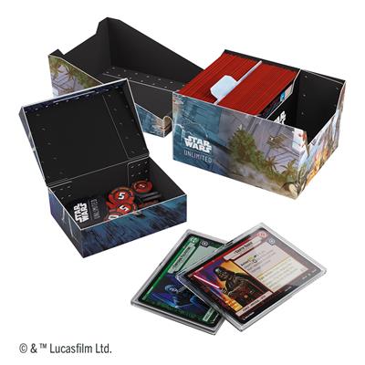 Gamegenic Deck Box: Star Wars Unlimited - Twin Suns Soft Crate - Battle of Scarif - Image 4
