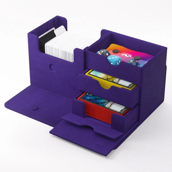 Gamegenic Deck Box: The Academic 133+ XL - Purple (Stealth Edition) - Image 3