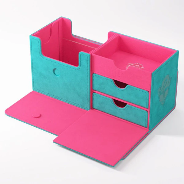 Gamegenic Deck Box: The Academic 133+ XL - Teal/Pink (Tolarian Edition) - Image 3