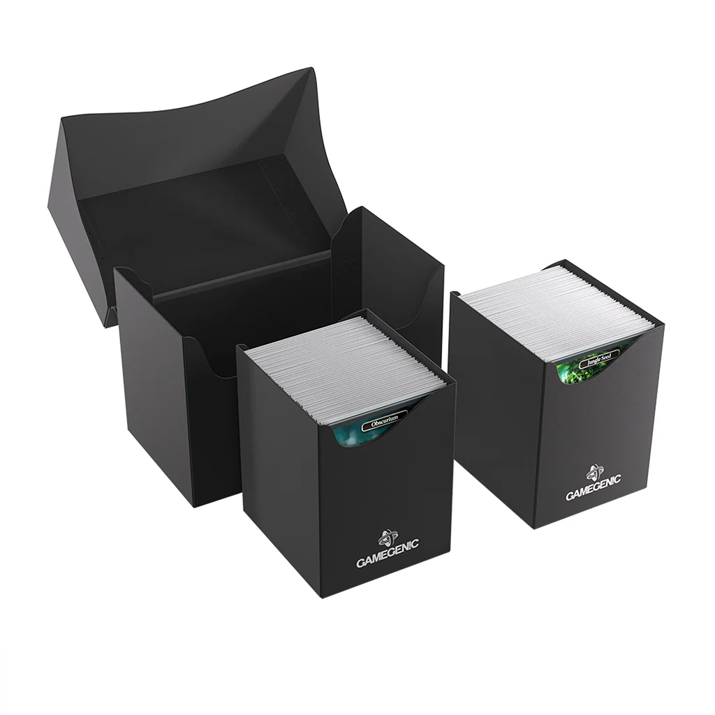 Gamegenic: Double Deck Holder 200+ XL - Black - Image 2
