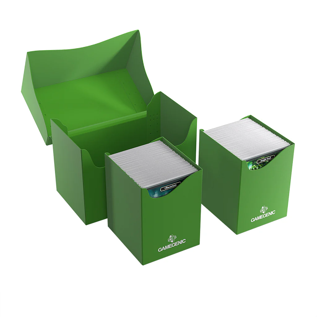 Gamegenic: Double Deck Holder 200+ XL - Green - Image 2