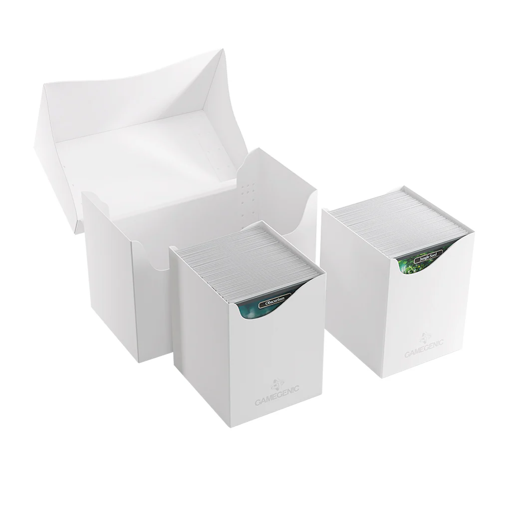 Gamegenic: Double Deck Holder 200+ XL - White - Image 2
