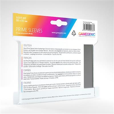 Gamegenic: PRIME Sleeves Gray (100) - Image 2