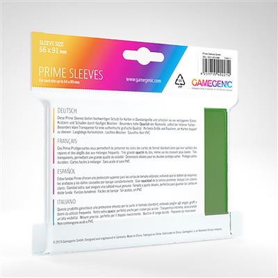 Gamegenic: PRIME Sleeves Green (100) - Image 2