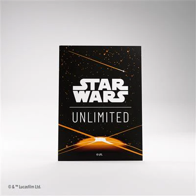 Gamegenic Sleeves: Star Wars Unlimited - Orange - Image 3