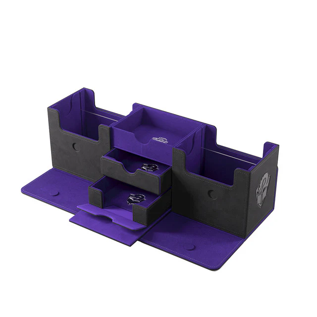 Gamegenic Deck Box: The Academic 266+ XL - Black/Purple - Image 4