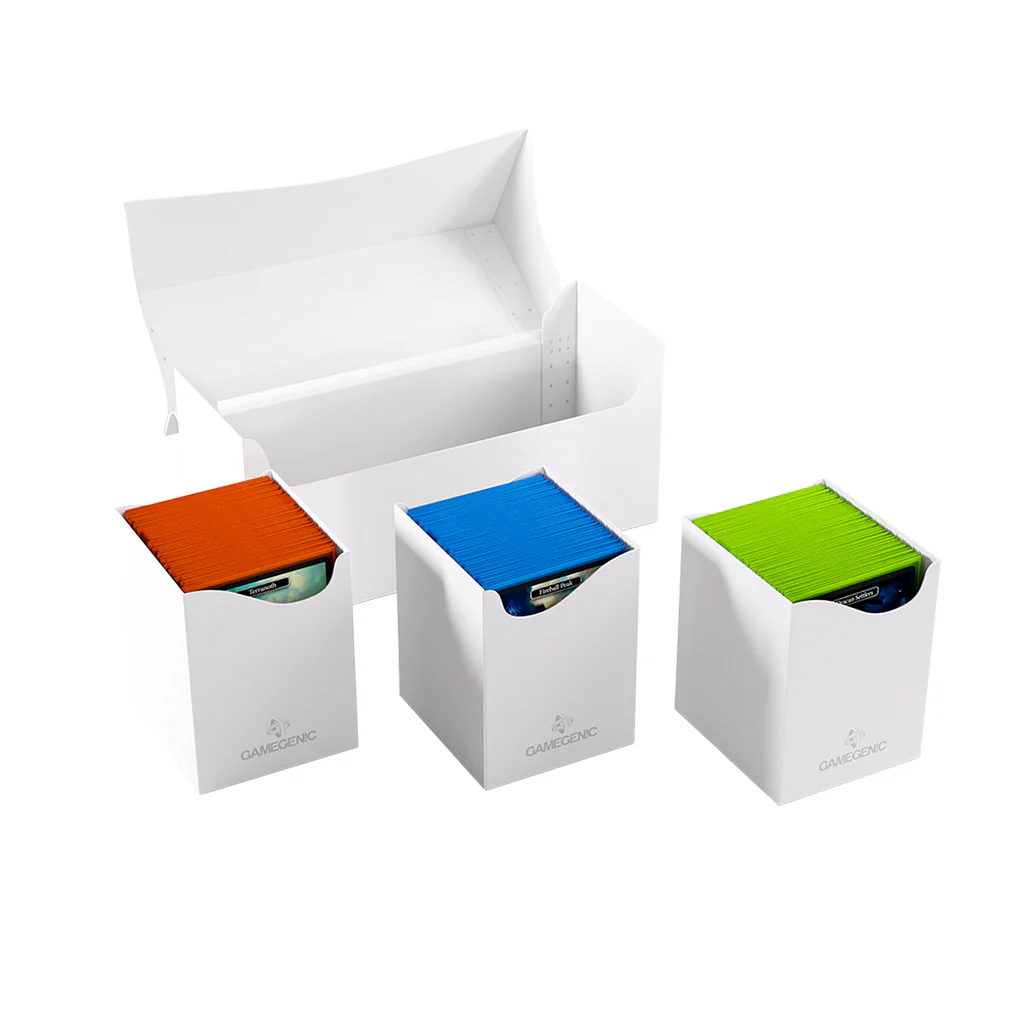 Gamegenic: Triple Deck Holder 300+ XL - White - Image 2