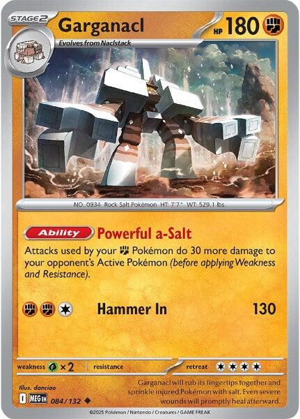 Garganacl - 084/132 - 084/132 - (ME01: Mega Evolution)