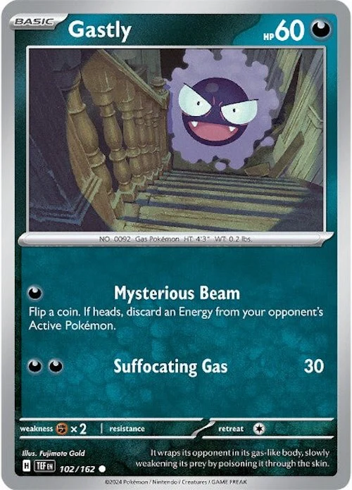 Gastly - 102/162 - 102/162 - (SV05: Temporal Forces)