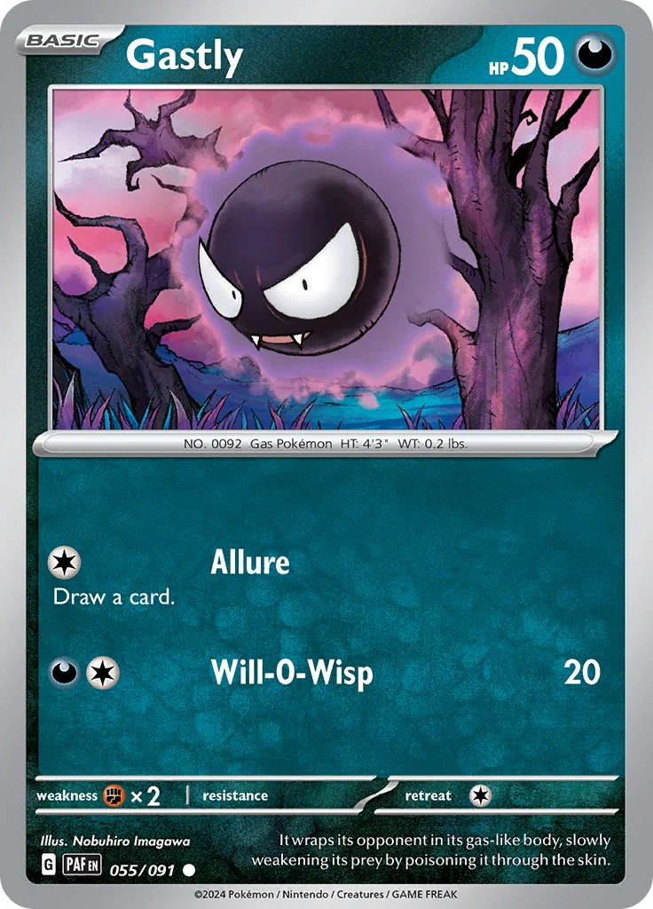 Gastly - 055/091 - (SV: Paldean Fates)