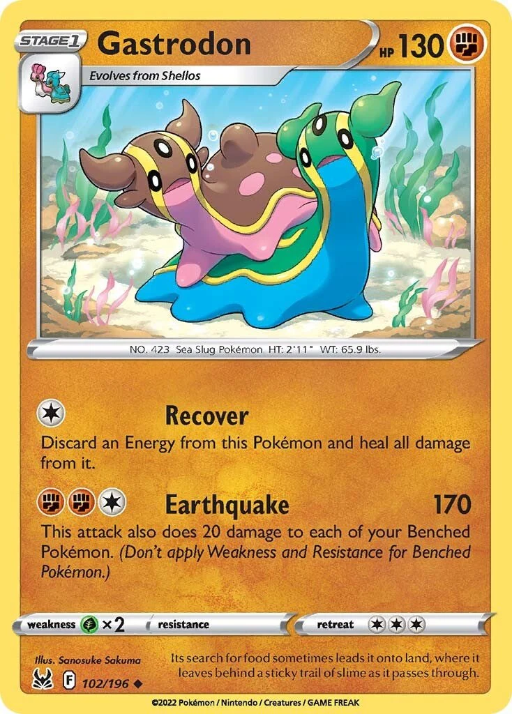 Gastrodon - 102/196 - (SWSH11: Lost Origin)