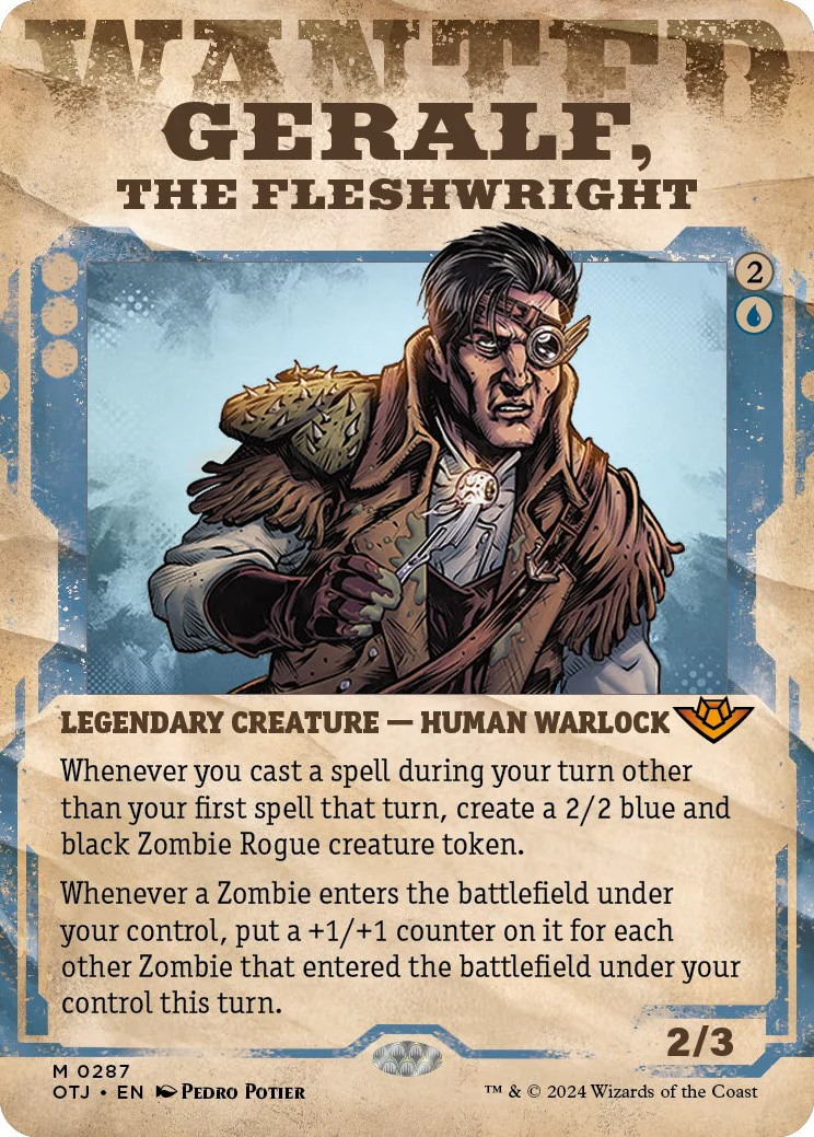 Geralf, the Fleshwright (Showcase) - 287 - (Outlaws of Thunder Junction)