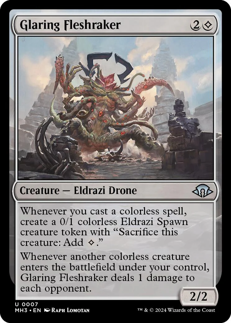 Glaring Fleshraker - 7 - (Modern Horizons 3)